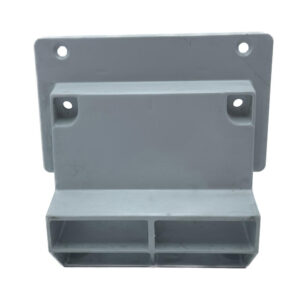 FAN GRILL 120X120 W/DIFFUSER ABS VO GRAY