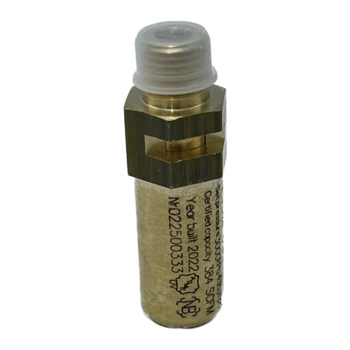 SAFETY VALVE STRAIGHT D7/S 1/4" 30BAR "UL"