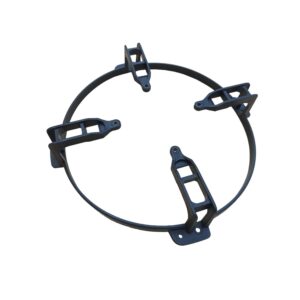 SIMPLE MOTOR MOUNT 200MM PA6 FV BLACK