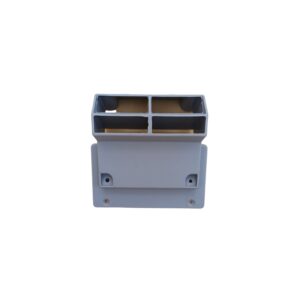FAN GRILL 120X120 W/DIFFUSER ABS VO GRAY