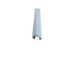 VERTICAL SIDE PVC PROFILE 1800 GREY - Image 2