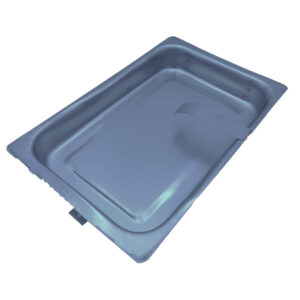 STAINLESS STEEL EVAPORATOR TRAY AN 298X190 (SUPPORTS)