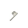 LEFT HINGE SUPPORT ZAMAK-NICKEL DB.516