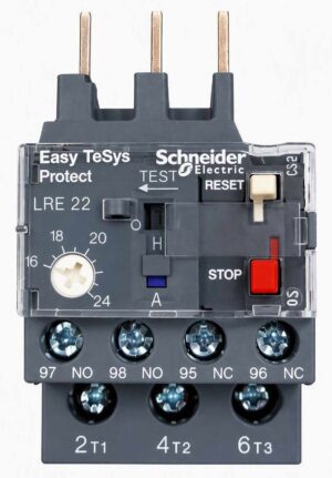 LRE22 OVERLOAD THERMOSTATIC RELAY 16–24 A